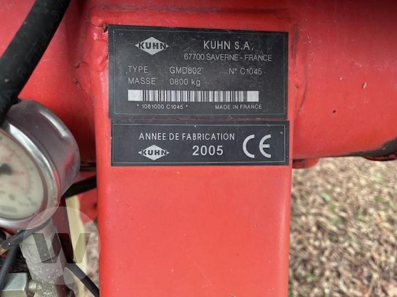 Kuhn GMD 802 Lift Control - Косилка: фото 4 Kuhn GMD 802 Lift Control - Косилка: фото 4