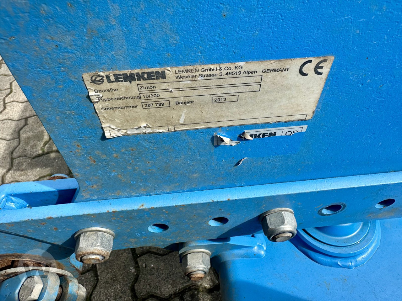 Lemken Zirkon 10/300 - Активная борона: фото 1 Lemken Zirkon 10/300 - Активная борона: фото 1