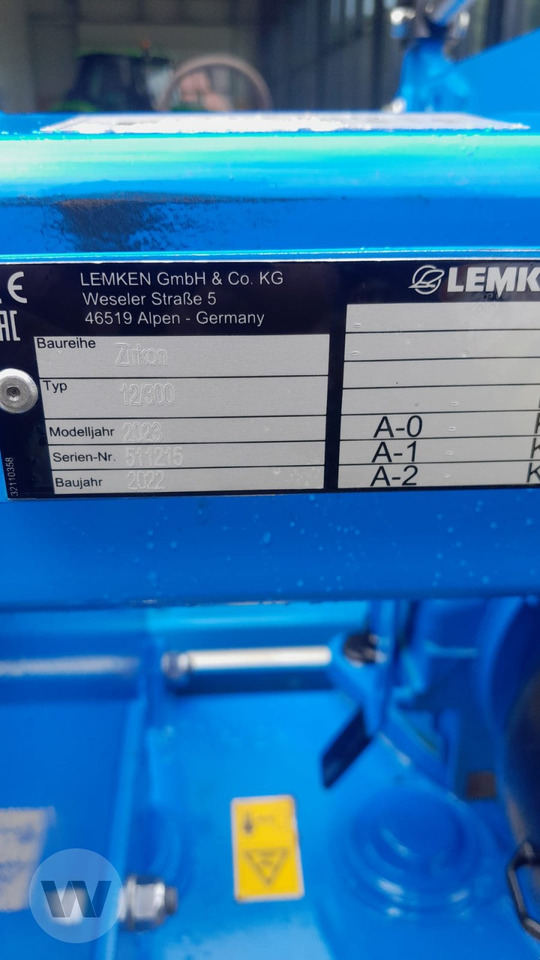Lemken Zirkon 12/300 - Активная борона: фото 4 Lemken Zirkon 12/300 - Активная борона: фото 4