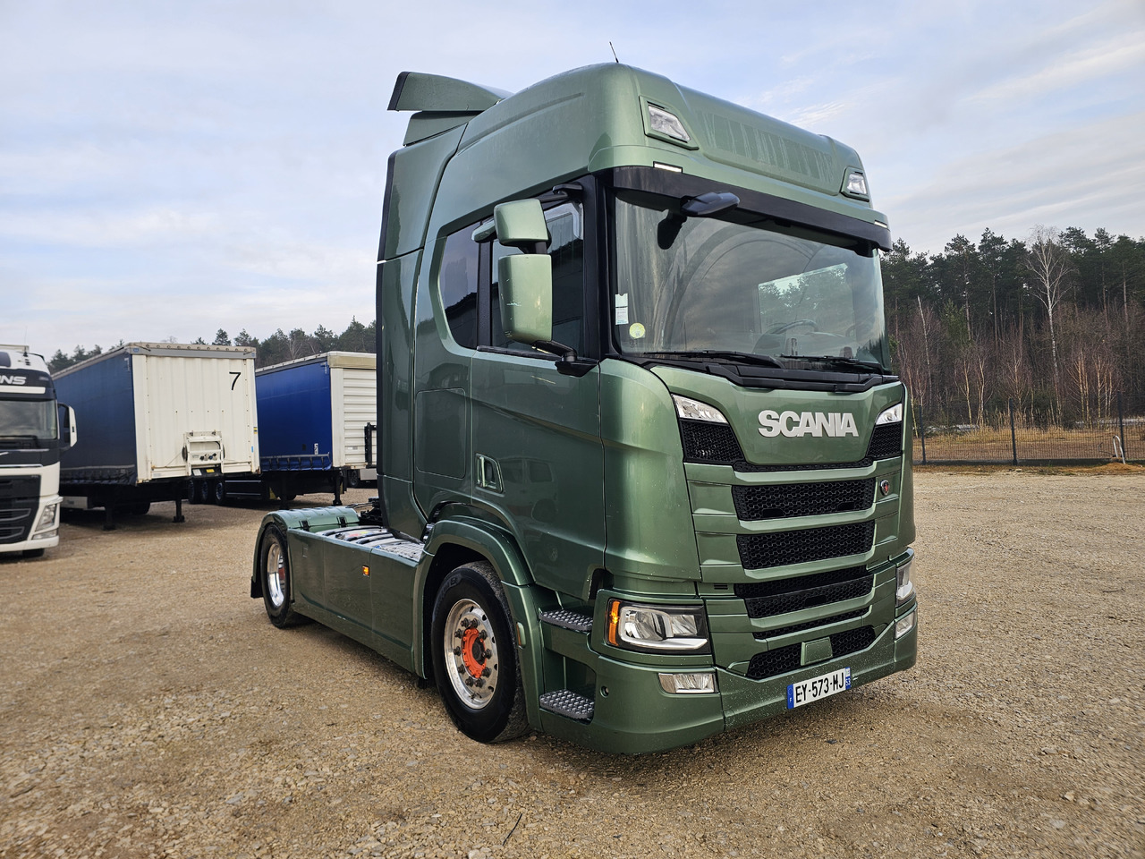 SCANIA R450 2018 / RETARDER / FULL SPOILER / ALU - Тягач: фото 4 SCANIA R450 2018 / RETARDER / FULL SPOILER / ALU - Тягач: фото 4