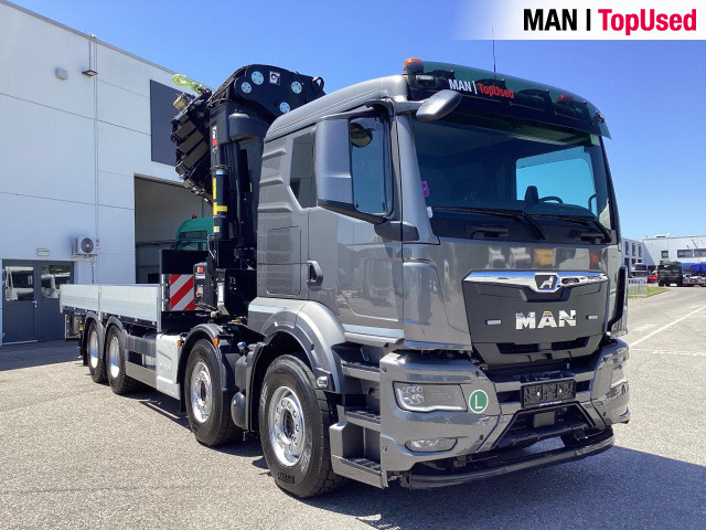 Грузовик бортовой/ Платформа, Автоманипулятор MAN TGS 35.510 8x4 BL CH HIAB X-HiPro 858 E 8: фото 10