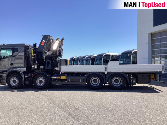 Грузовик бортовой/ Платформа, Автоманипулятор MAN TGS 35.510 8x4 BL CH HIAB X-HiPro 858 E 8: фото 15