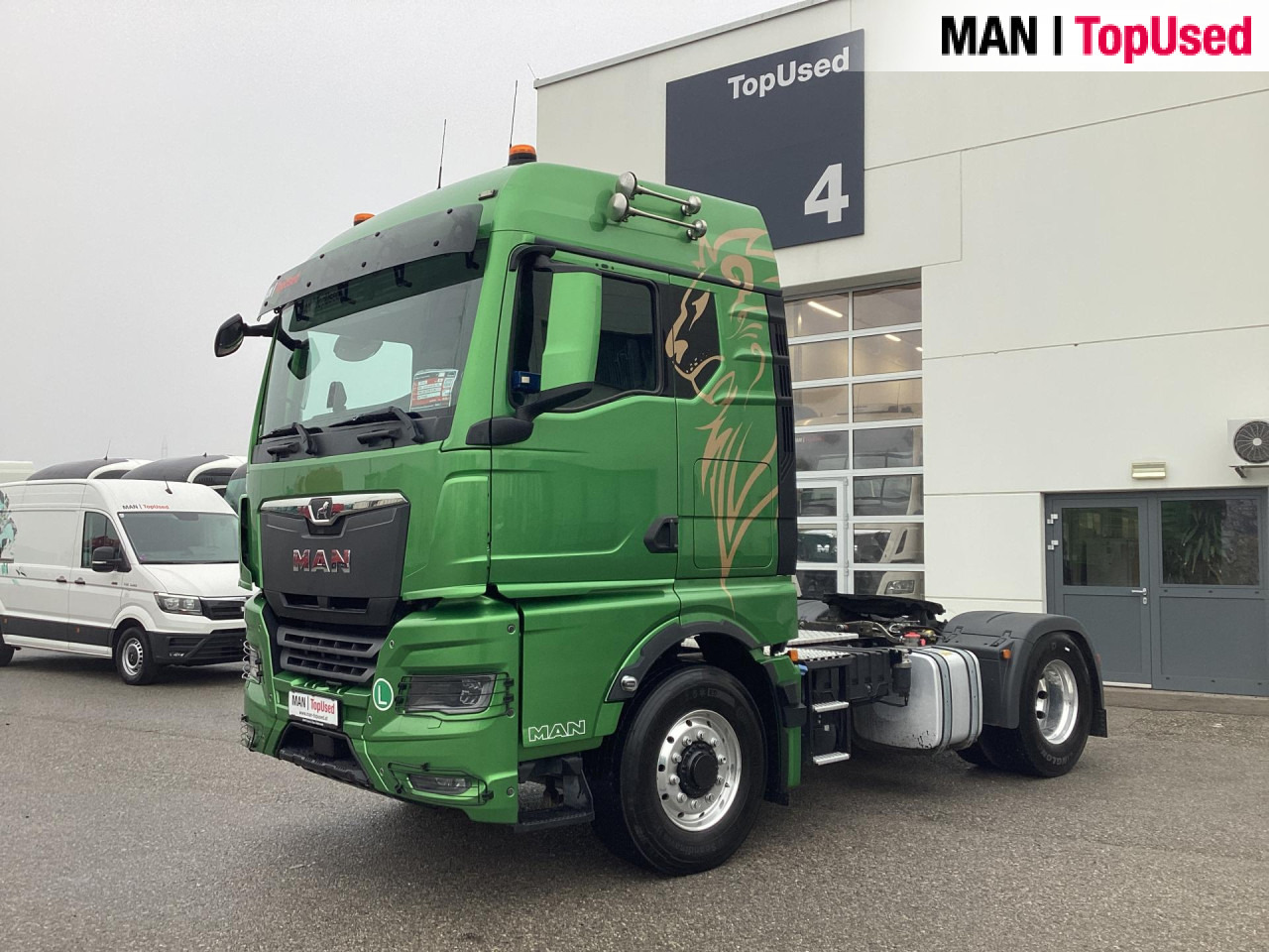 Тягач MAN TGX 18.510 4x4H BL SA: фото 8