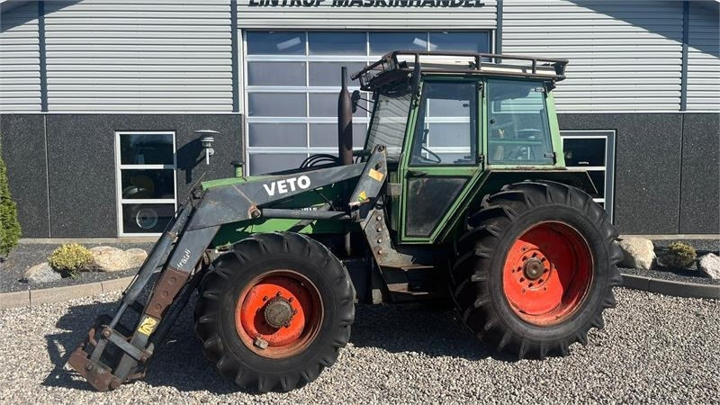 Fendt 308 LS Farmer Turbomatik med frontlæsser og skovin - Трактор: фото 1 Fendt 308 LS Farmer Turbomatik med frontlæsser og skovin - Трактор: фото 1