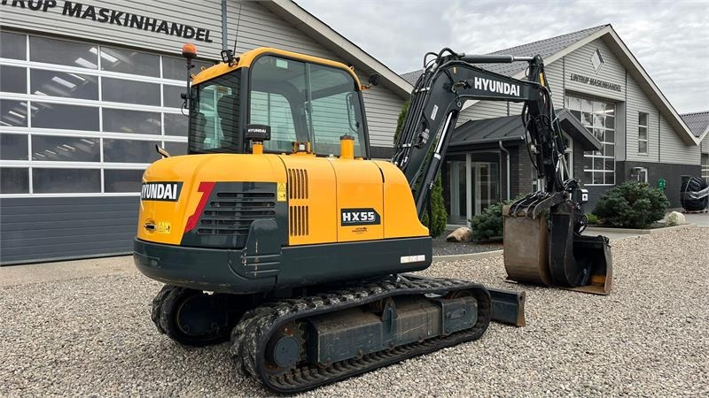 Мини-экскаватор Hyundai HX55 Med Hydrema skifte og centralsmørring og grab: фото 18 Мини-экскаватор Hyundai HX55 Med Hydrema skifte og centralsmørring og grab: фото 18