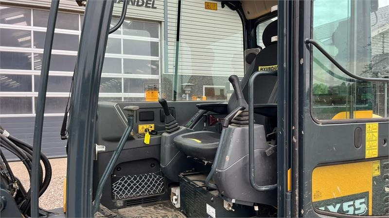 Мини-экскаватор Hyundai HX55 Med Hydrema skifte og centralsmørring og grab: фото 16 Мини-экскаватор Hyundai HX55 Med Hydrema skifte og centralsmørring og grab: фото 16