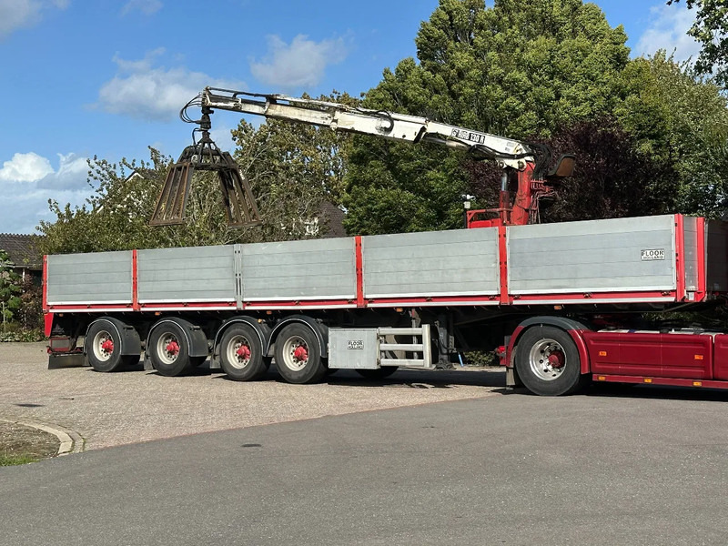 Floor 4 assen Hiab 130r KLEM - Полуприцеп бортовой/ Платформа: фото 1 Floor 4 assen Hiab 130r KLEM - Полуприцеп бортовой/ Платформа: фото 1