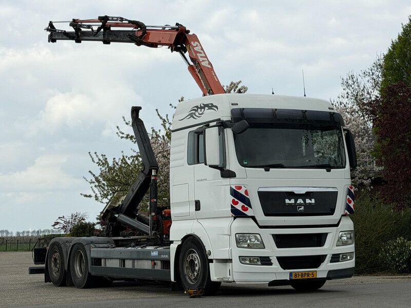 MAN TGX KRAAN/HAAK/RADIO REMOTE!! - Крюковой мультилифт, Автоманипулятор: фото 1 MAN TGX KRAAN/HAAK/RADIO REMOTE!! - Крюковой мультилифт, Автоманипулятор: фото 1
