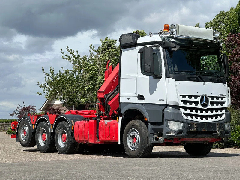 Mercedes-Benz Arocs 3251 8x4 TRIPLE!!26TM KRAAN/HAAK!!EURO6!!TOP! - Крюковой мультилифт, Автоманипулятор: фото 3 Mercedes-Benz Arocs 3251 8x4 TRIPLE!!26TM KRAAN/HAAK!!EURO6!!TOP! - Крюковой мультилифт, Автоманипулятор: фото 3