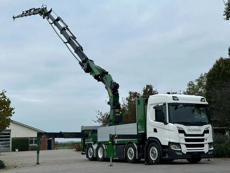 Scania G500 NGS 8X2 !!EURO6!!21DKM!! 2022!! PALFINGER 65TM/JIB/LIER/WINCH!!TOP!!ROOF/DACH/MONTAGE!!MANUTENTION!! CRANE!!GRUE!! - Автоманипулятор: фото 1 Scania G500 NGS 8X2 !!EURO6!!21DKM!! 2022!! PALFINGER 65TM/JIB/LIER/WINCH!!TOP!!ROOF/DACH/MONTAGE!!MANUTENTION!! CRANE!!GRUE!! - Автоманипулятор: фото 1