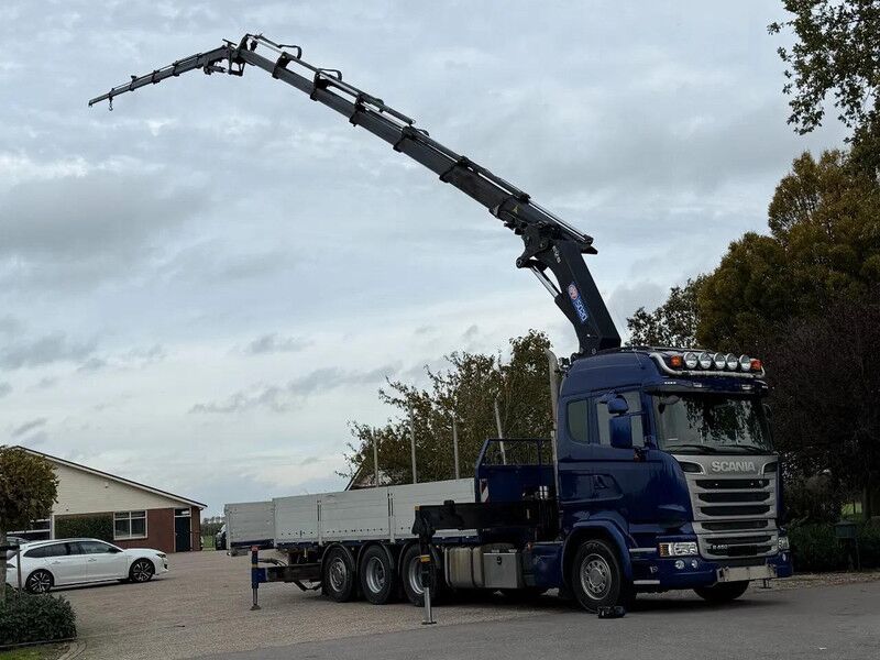 Scania R450 8X4 TRIPLE !!EURO6!! 50TM/JIB/!!TOP!!ROOF/DACH/MONTAGE!!MANUTENTION!! CRANE!!GRUE!! - Автоманипулятор: фото 2 Scania R450 8X4 TRIPLE !!EURO6!! 50TM/JIB/!!TOP!!ROOF/DACH/MONTAGE!!MANUTENTION!! CRANE!!GRUE!! - Автоманипулятор: фото 2