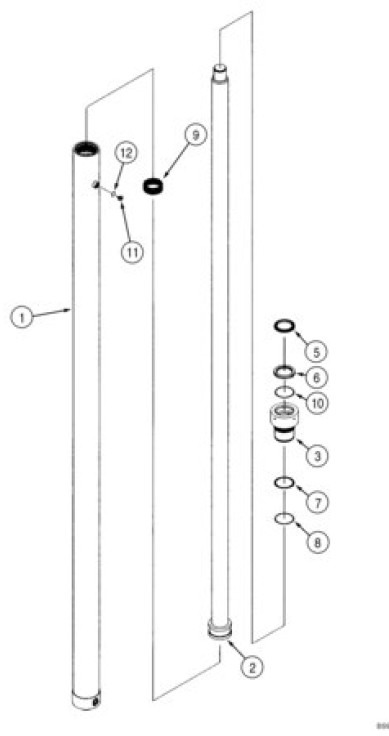 Case 341194A1 - Гидравлический цилиндр для Сельскохозяйственной техники: фото 1 Case 341194A1 - Гидравлический цилиндр для Сельскохозяйственной техники: фото 1