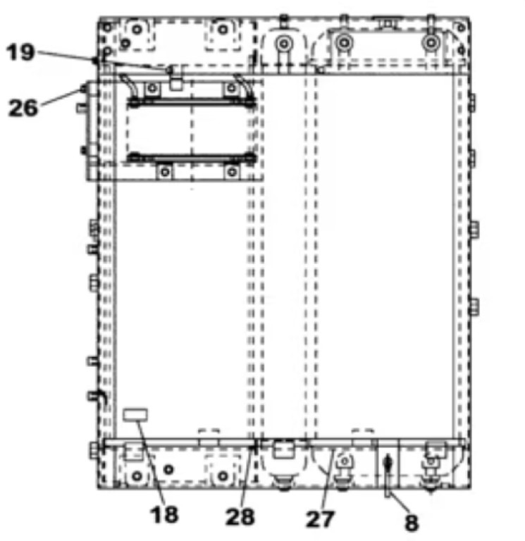 Case KNH10452 - KNH10451 - Радиатор для Строительной техники: фото 2 Case KNH10452 - KNH10451 - Радиатор для Строительной техники: фото 2
