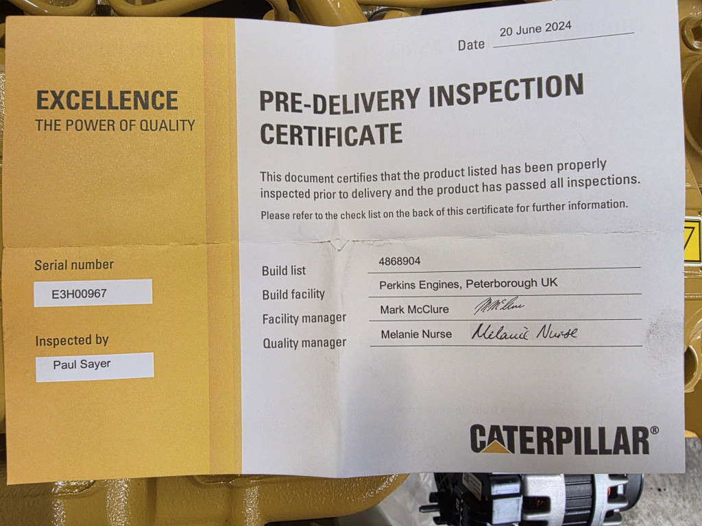 Caterpillar 4868904 - Двигатель для Строительной техники: фото 1 Caterpillar 4868904 - Двигатель для Строительной техники: фото 1