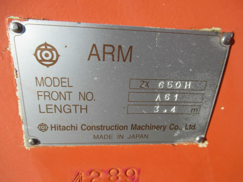 Hitachi ZX650 - - Стрела для Строительной техники: фото 5 Hitachi ZX650 - - Стрела для Строительной техники: фото 5