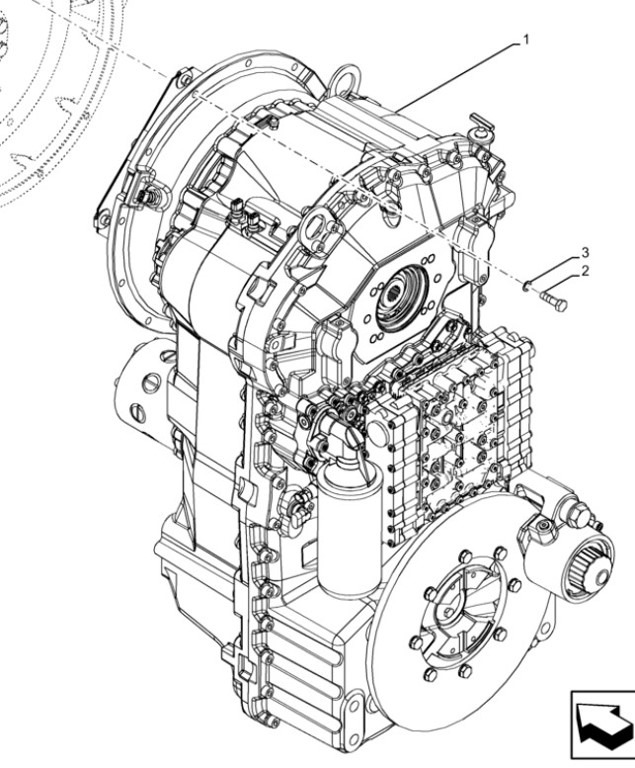 New Holland 84181315 - Коробка передач для Строительной техники: фото 1 New Holland 84181315 - Коробка передач для Строительной техники: фото 1