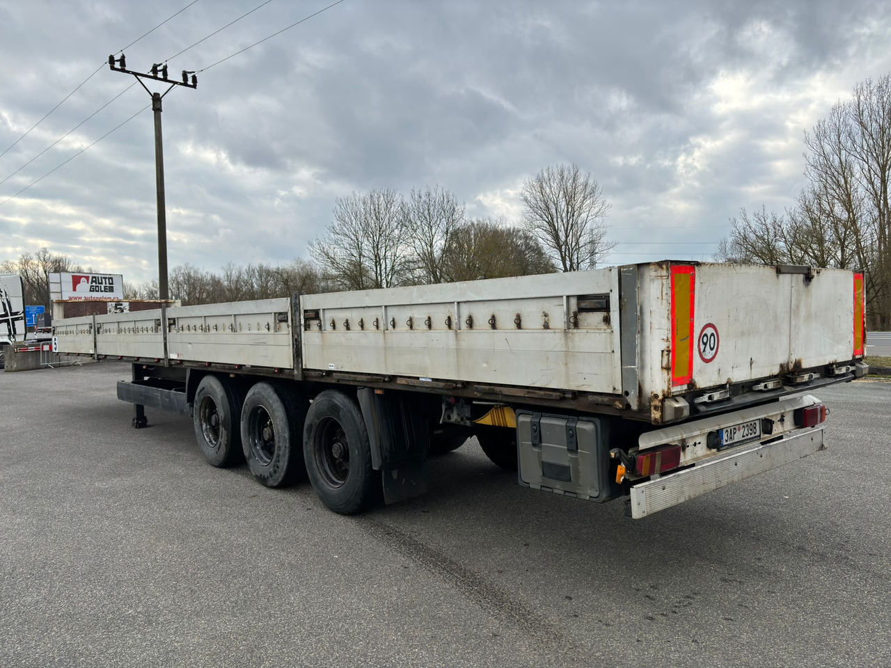 Полуприцеп бортовой/ Платформа KRONE SD P: фото 6 Полуприцеп бортовой/ Платформа KRONE SD P: фото 6