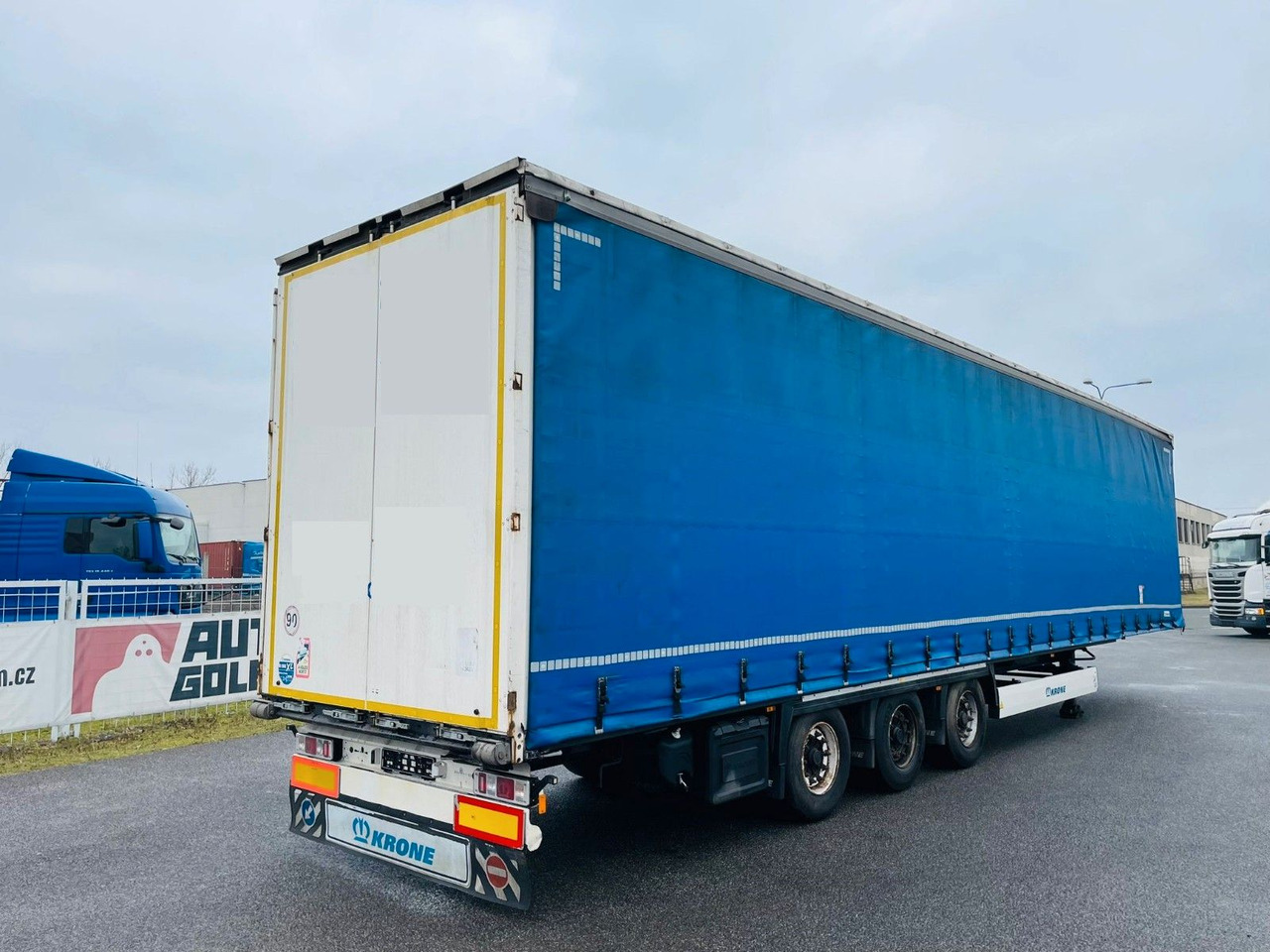 Krone SD MEGA LINER - Тентованный полуприцеп: фото 4 Krone SD MEGA LINER - Тентованный полуприцеп: фото 4