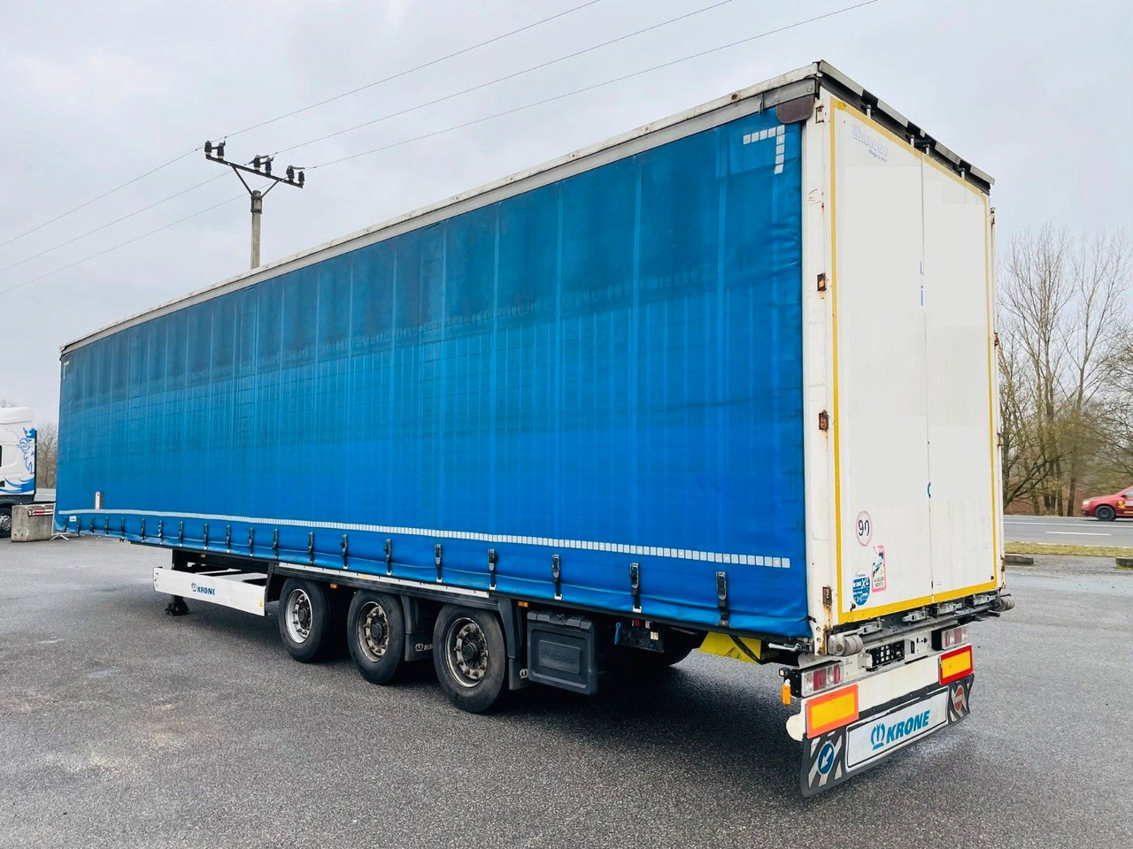 Krone SD MEGA LINER - Тентованный полуприцеп: фото 5 Krone SD MEGA LINER - Тентованный полуприцеп: фото 5