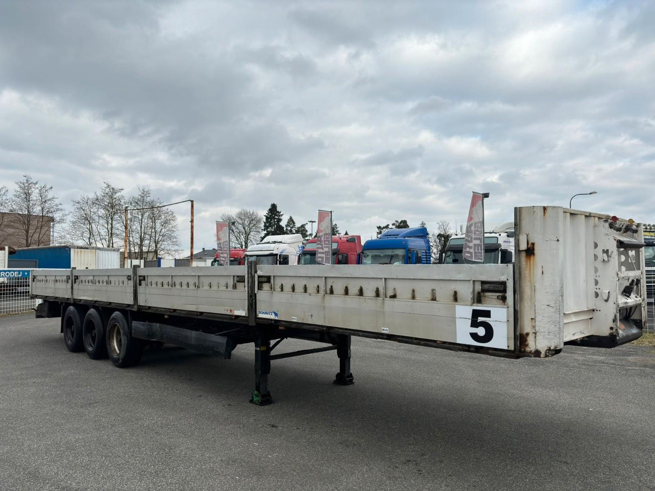 Krone SD P - Полуприцеп бортовой/ Платформа: фото 3 Krone SD P - Полуприцеп бортовой/ Платформа: фото 3