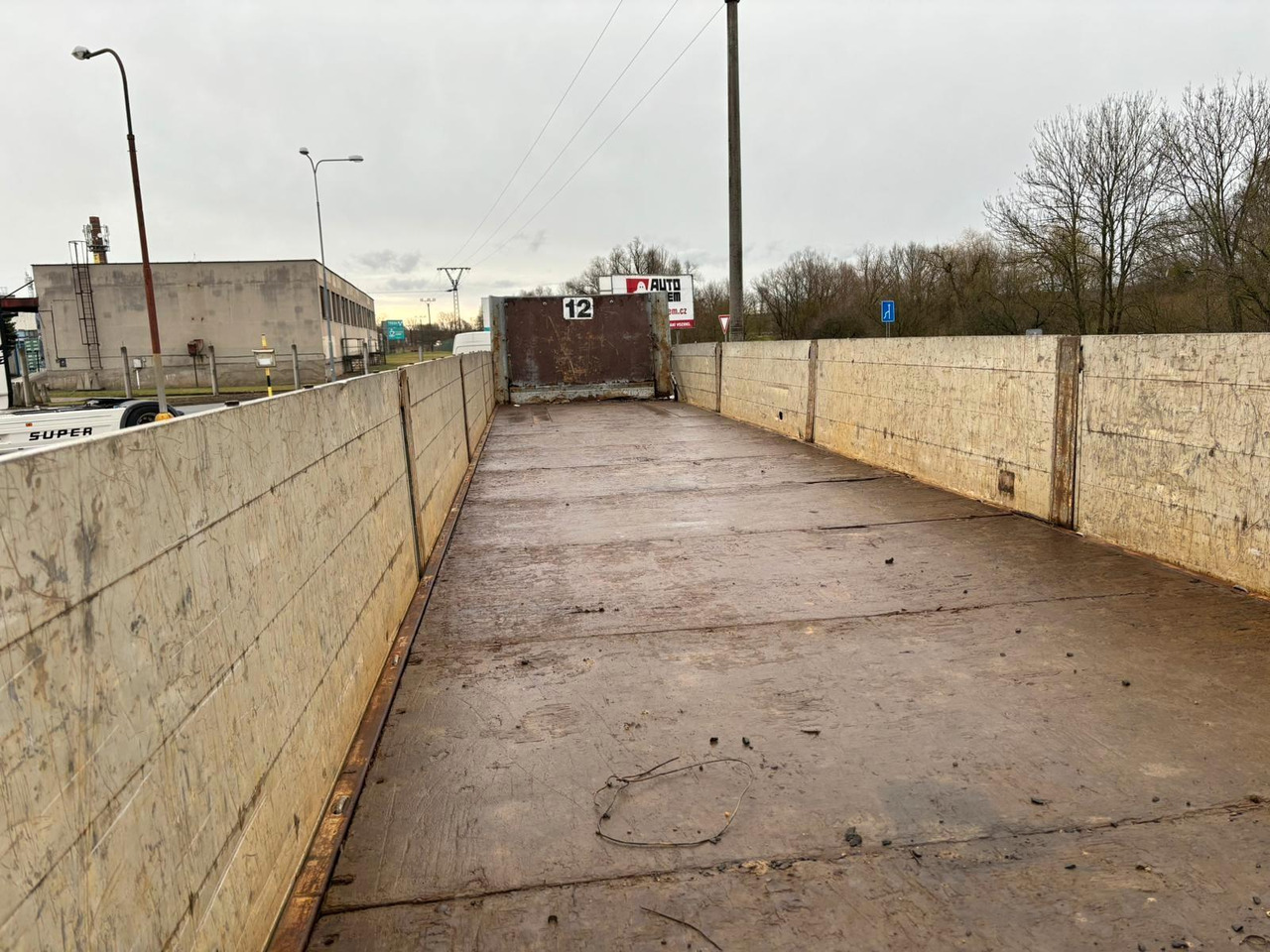 Полуприцеп бортовой/ Платформа Krone SD P: фото 7