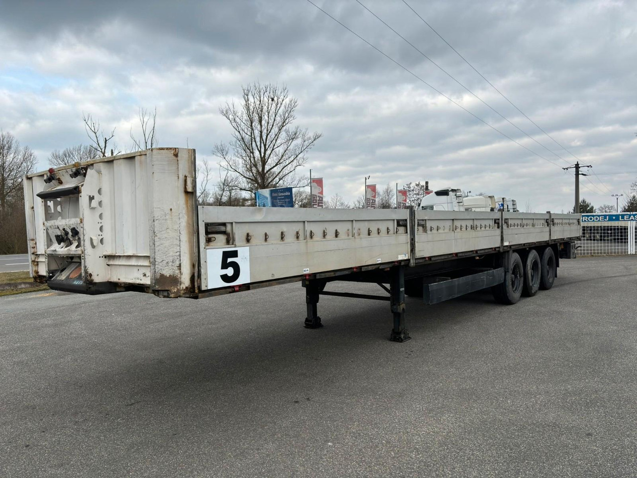 Krone SD P - Полуприцеп бортовой/ Платформа: фото 1 Krone SD P - Полуприцеп бортовой/ Платформа: фото 1