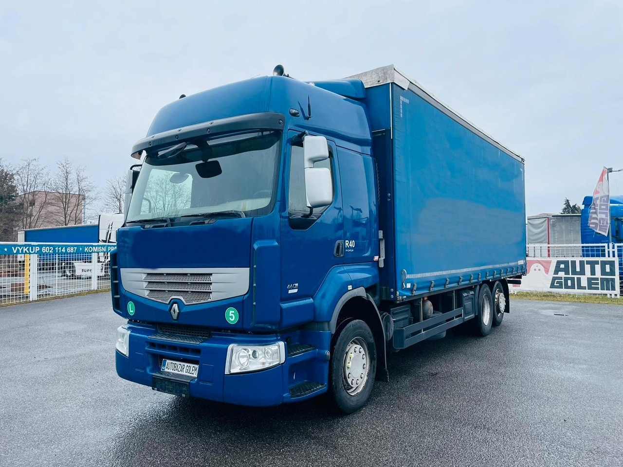 Renault Premium 460 P6X2 EEV - Тентованный грузовик: фото 1 Renault Premium 460 P6X2 EEV - Тентованный грузовик: фото 1