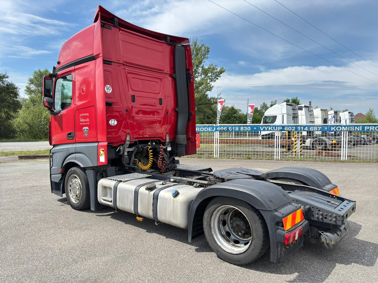 Mercedes-Benz Actros 1845 - Тягач: фото 4 Mercedes-Benz Actros 1845 - Тягач: фото 4