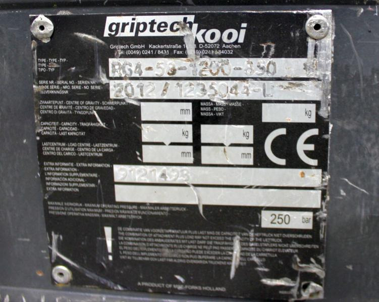 GRIPTECH RG4 58/RG4 58/FPX - Вилы для Вилочных погрузчиков: фото 5 GRIPTECH RG4 58/RG4 58/FPX - Вилы для Вилочных погрузчиков: фото 5