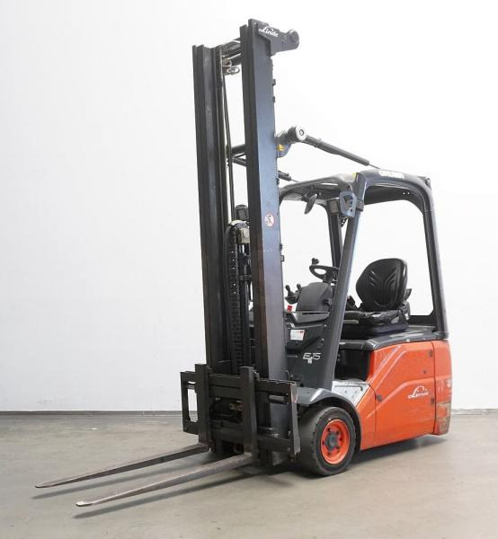 Linde E 15 386 - Электропогрузчик: фото 1 Linde E 15 386 - Электропогрузчик: фото 1