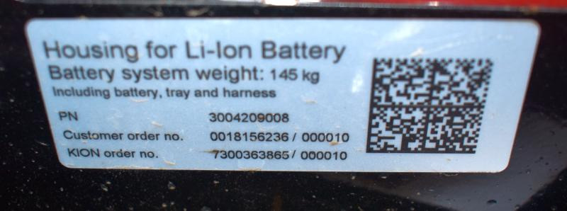 Linde T 18 ION 1155-00 - Тележка: фото 5 Linde T 18 ION 1155-00 - Тележка: фото 5