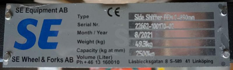 SE EQUIPMENT POLAND Sideshifter SE 0890mm/2500kg/FEM 2 - Кузов и экстерьер для Погрузочно-разгрузочной техники: фото 2 SE EQUIPMENT POLAND Sideshifter SE 0890mm/2500kg/FEM 2 - Кузов и экстерьер для Погрузочно-разгрузочной техники: фото 2