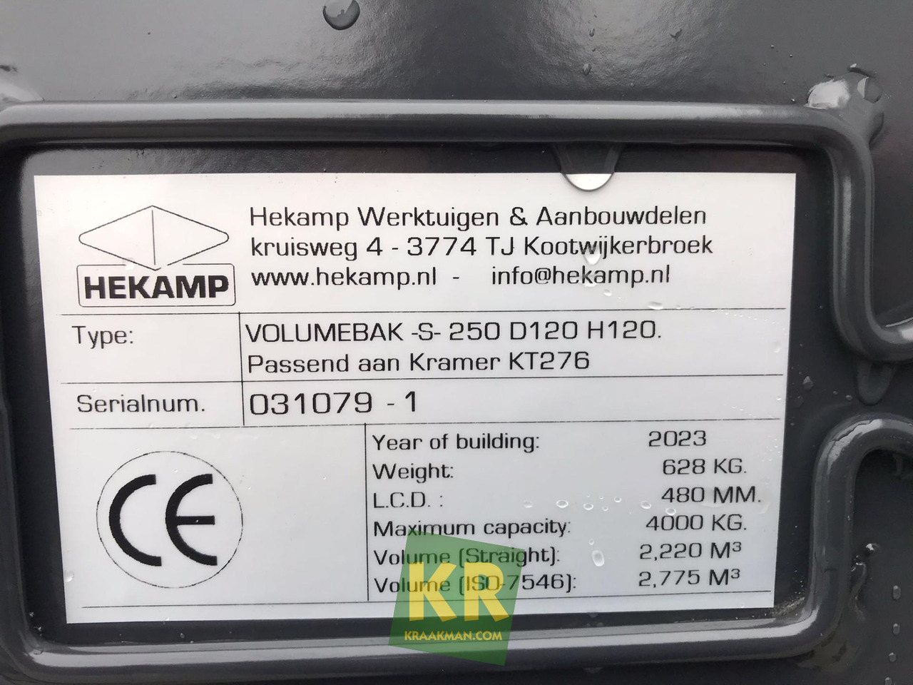 Voorzetstukken Hekamp  - Другая техника: фото 3 Voorzetstukken Hekamp  - Другая техника: фото 3