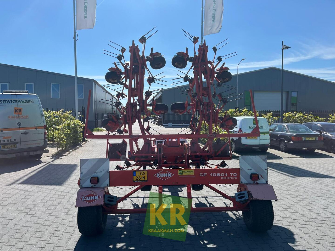 GF 10601 Kuhn - Сеноворошилка: фото 2 GF 10601 Kuhn - Сеноворошилка: фото 2