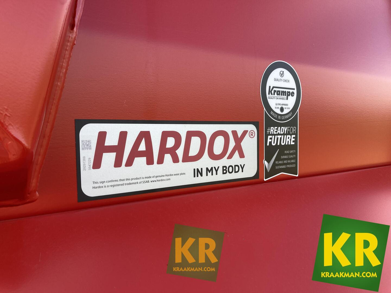 HD550 Krampe - Сельскохозяйственный прицеп-самосвал: фото 4 HD550 Krampe - Сельскохозяйственный прицеп-самосвал: фото 4