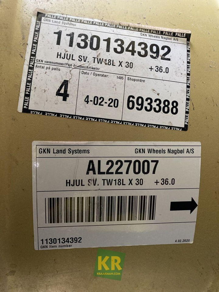 John Deere 18 X 30 velg - Колесо для Сельскохозяйственной техники: фото 2 John Deere 18 X 30 velg - Колесо для Сельскохозяйственной техники: фото 2