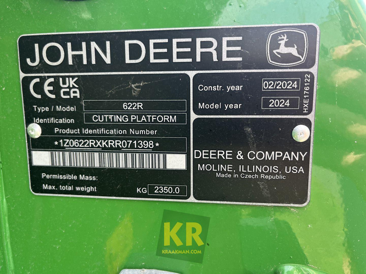 Новый Зерноуборочный комбайн John Deere T660: фото 13
