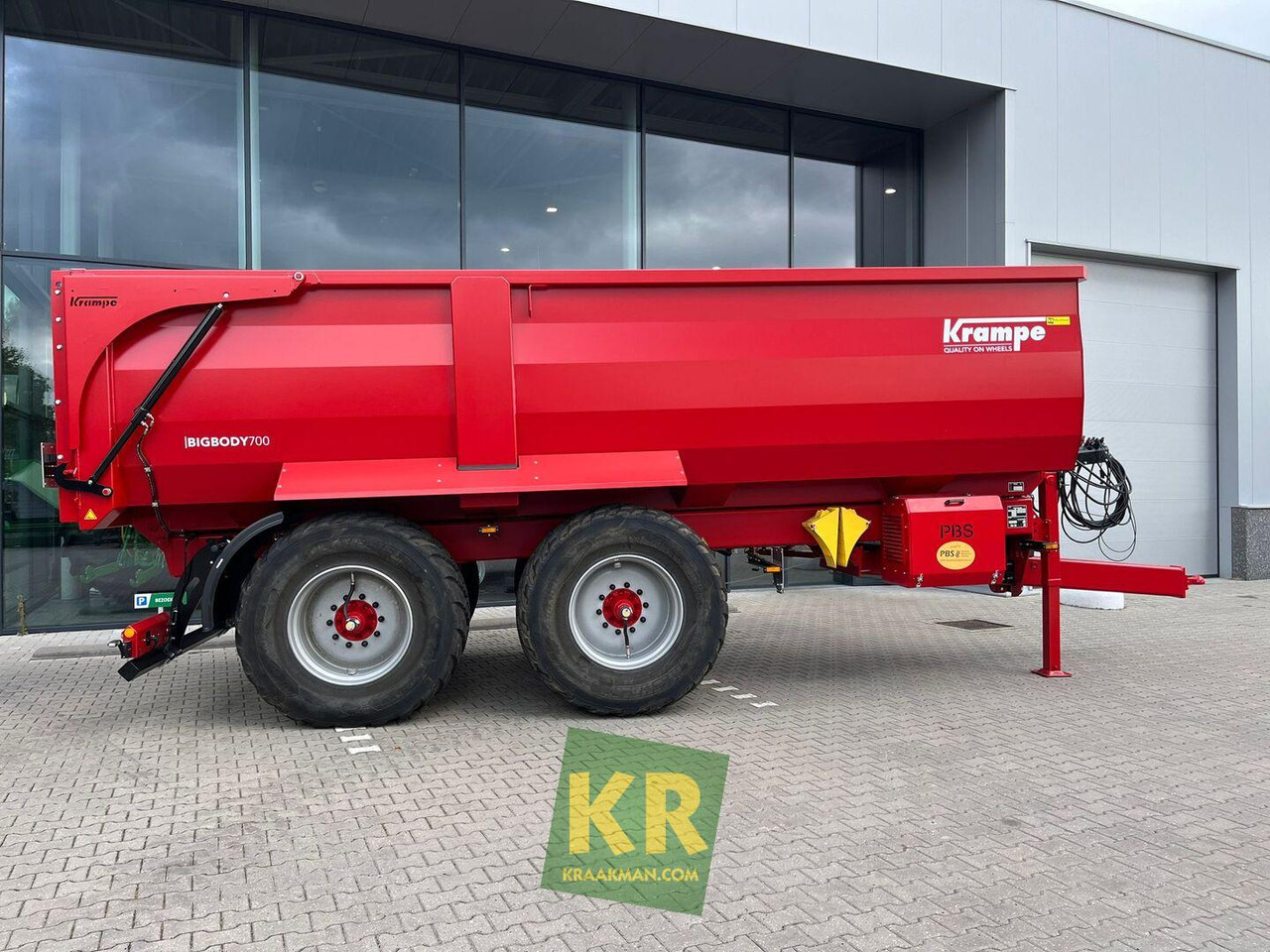 Krampe BIG BODY 700 - Сельскохозяйственный прицеп-самосвал: фото 2 Krampe BIG BODY 700 - Сельскохозяйственный прицеп-самосвал: фото 2
