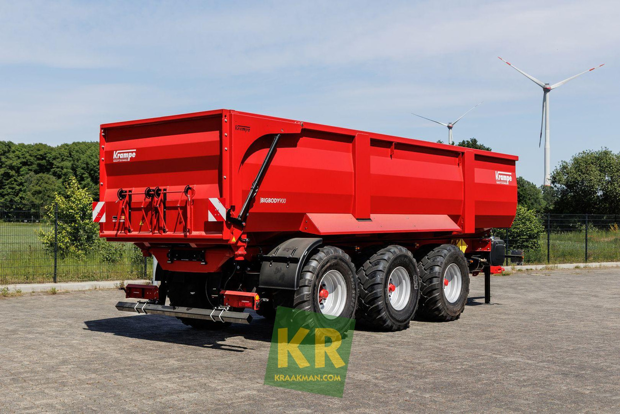 Krampe BIG BODY 900 - Сельскохозяйственный прицеп-самосвал: фото 2 Krampe BIG BODY 900 - Сельскохозяйственный прицеп-самосвал: фото 2