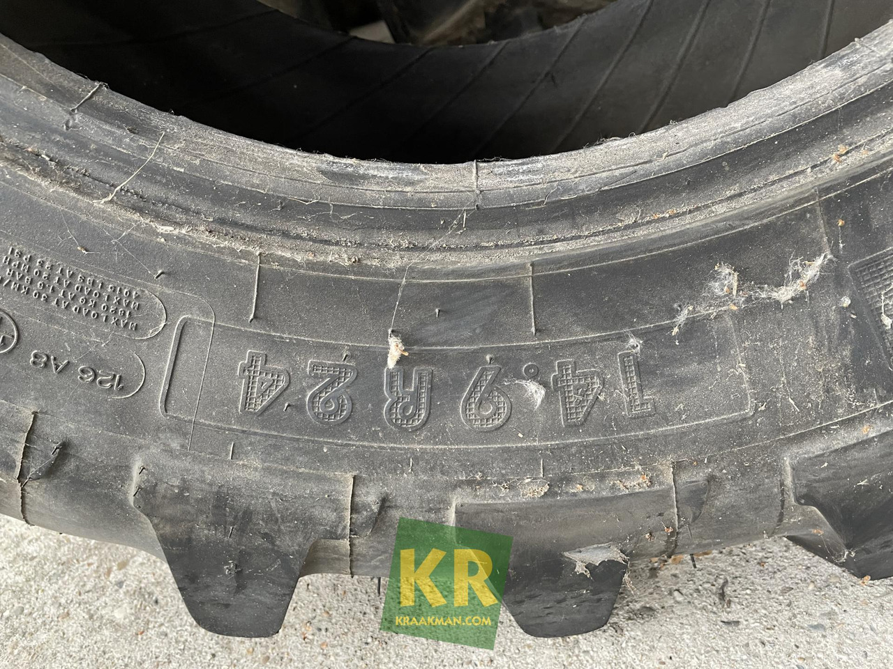Michelin Agribib 14.9R24 126A8 band - Шина для Сельскохозяйственной техники: фото 5 Michelin Agribib 14.9R24 126A8 band - Шина для Сельскохозяйственной техники: фото 5