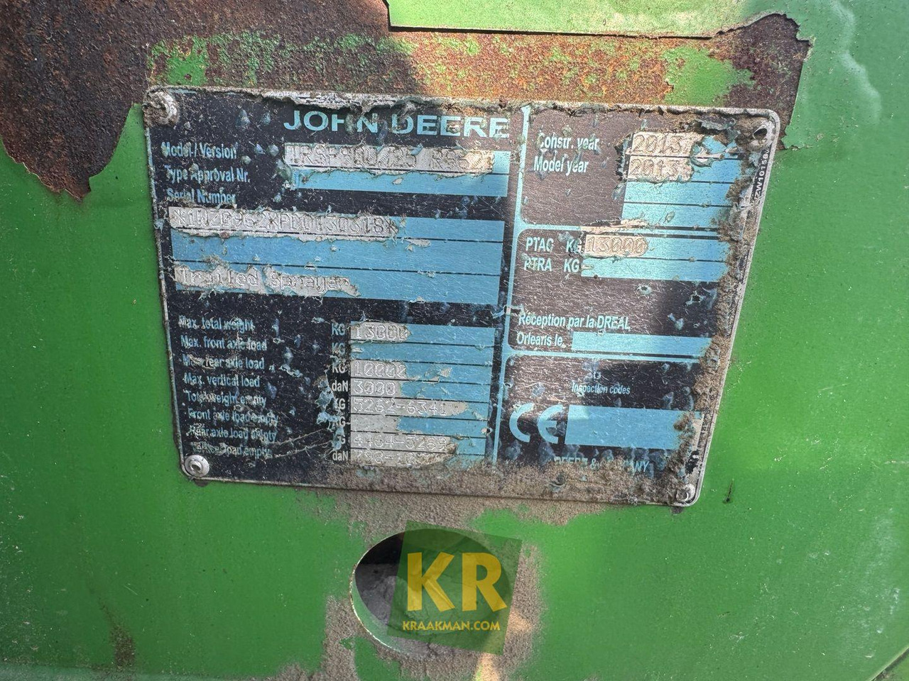 R962I John Deere - Опрыскиватель: фото 2 R962I John Deere - Опрыскиватель: фото 2