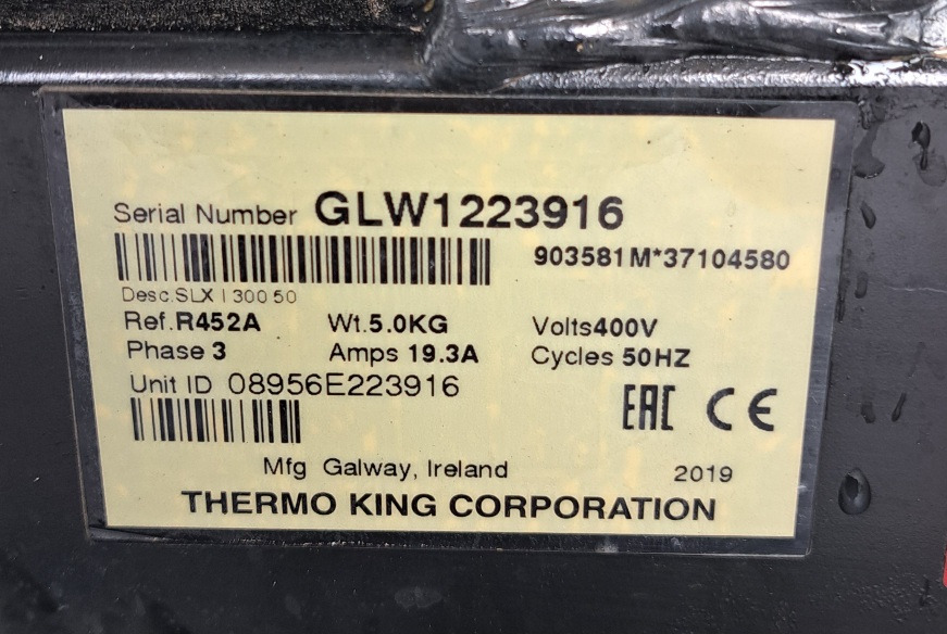 Thermo King – SLX300 I – GLW1223916 - Холодильная установка: фото 2 Thermo King – SLX300 I – GLW1223916 - Холодильная установка: фото 2