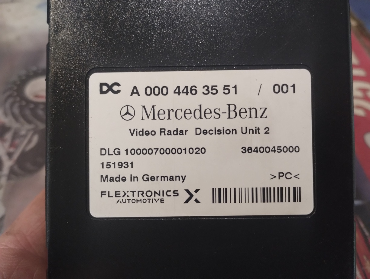 MERCEDES-BENZ MODUŁ KAMERY RADAR VRDU2 ACTROS MP4 MP5 0004463551 - Блок управления: фото 2 MERCEDES-BENZ MODUŁ KAMERY RADAR VRDU2 ACTROS MP4 MP5 0004463551 - Блок управления: фото 2