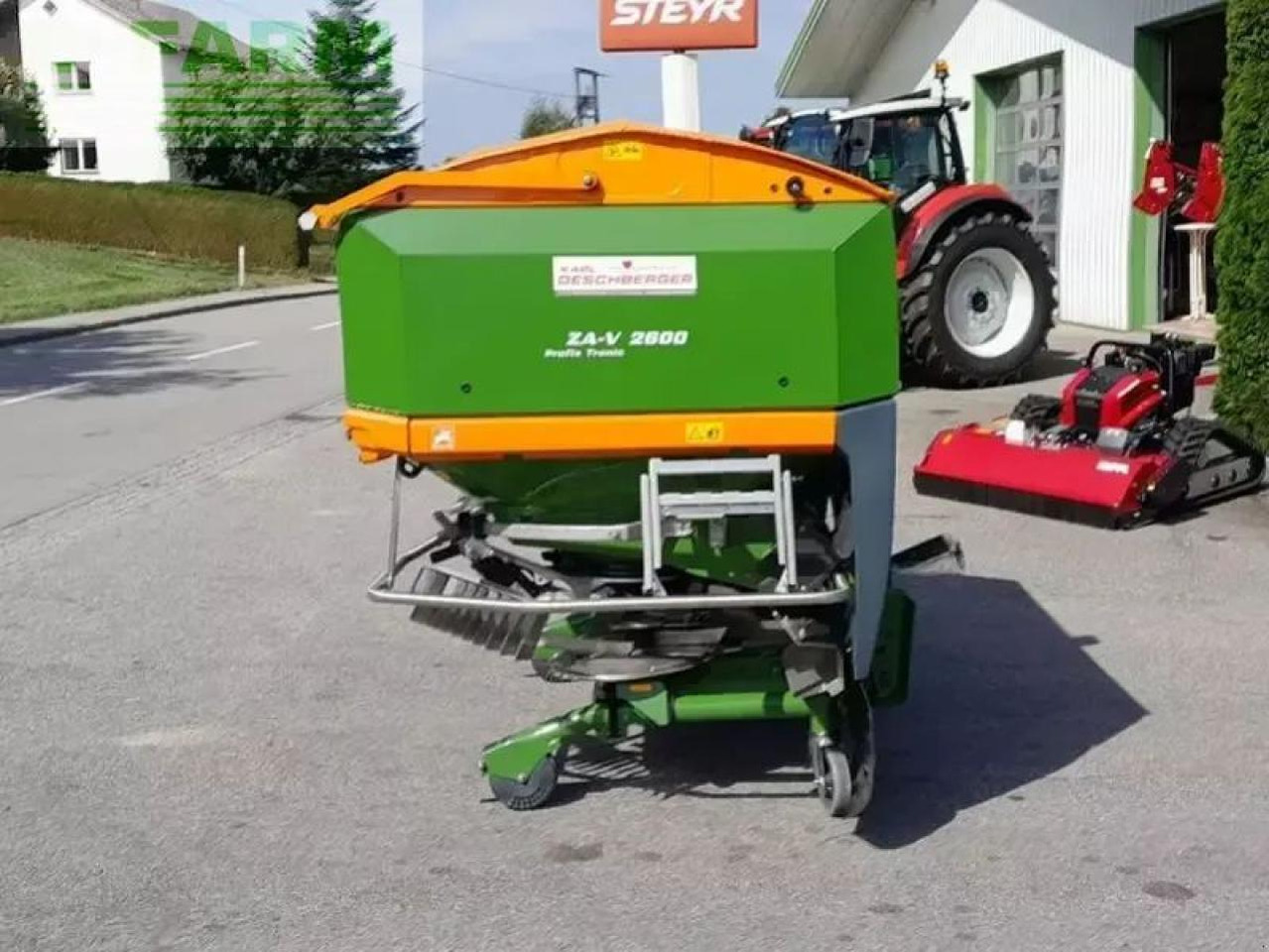 Amazone za-v 2600 profis tronic wiegestreuer - Разбрасыватель удобрений: фото 4 Amazone za-v 2600 profis tronic wiegestreuer - Разбрасыватель удобрений: фото 4