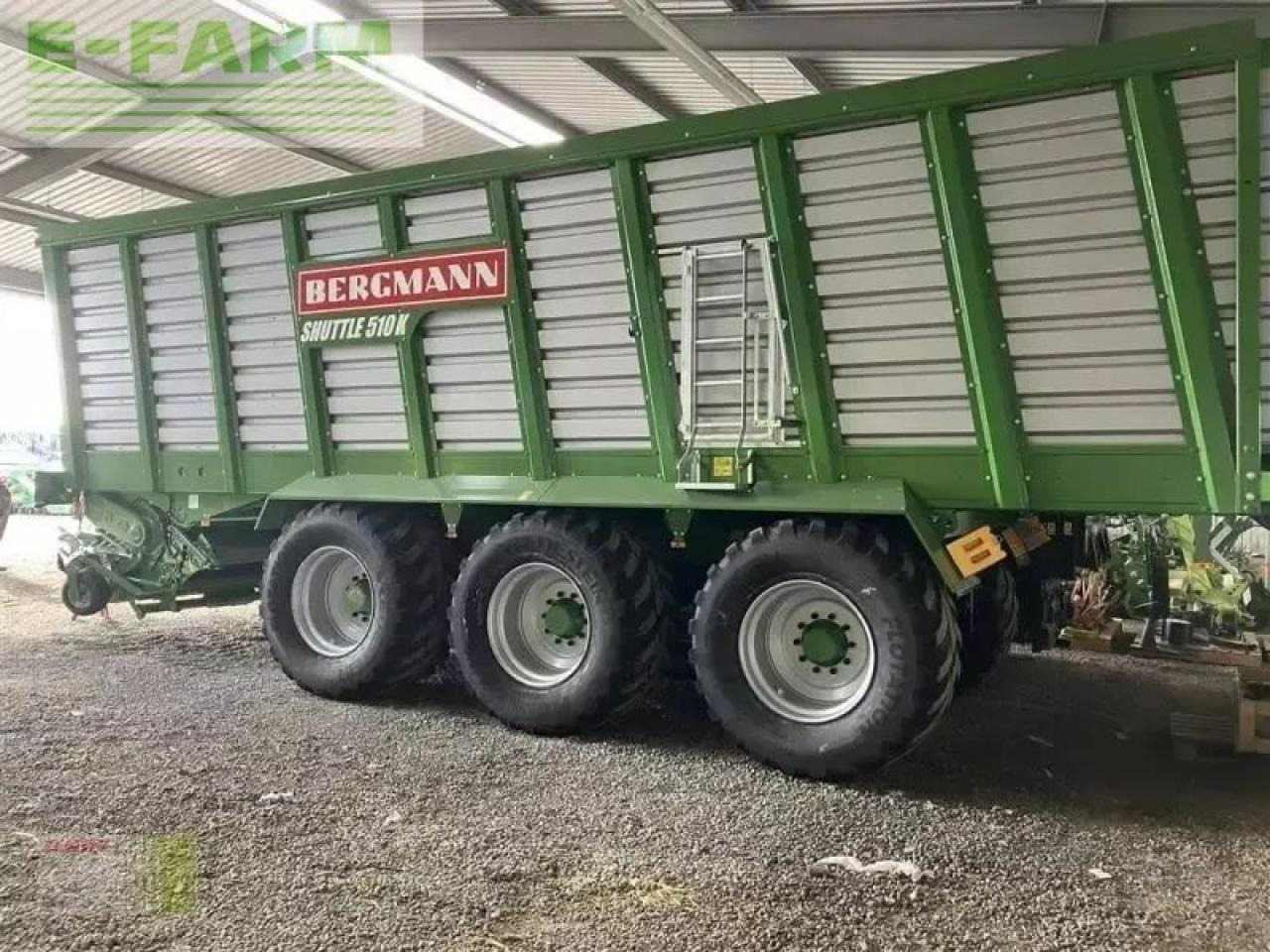 Bergmann shuttle 510 k - Сельскохозяйственный прицеп-самосвал: фото 1 Bergmann shuttle 510 k - Сельскохозяйственный прицеп-самосвал: фото 1