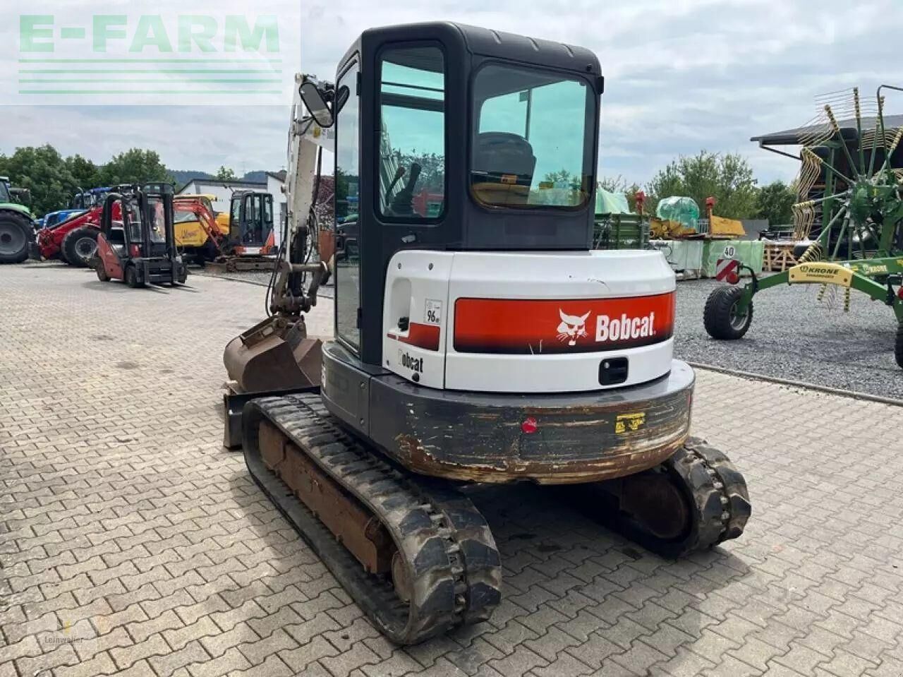 Bobcat e 55 - Гусеничный экскаватор: фото 4 Bobcat e 55 - Гусеничный экскаватор: фото 4