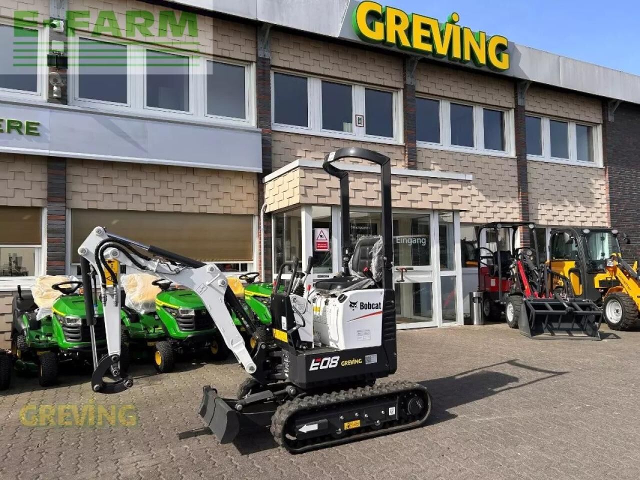 Bobcat e08 aktion - Мини-экскаватор: фото 1 Bobcat e08 aktion - Мини-экскаватор: фото 1