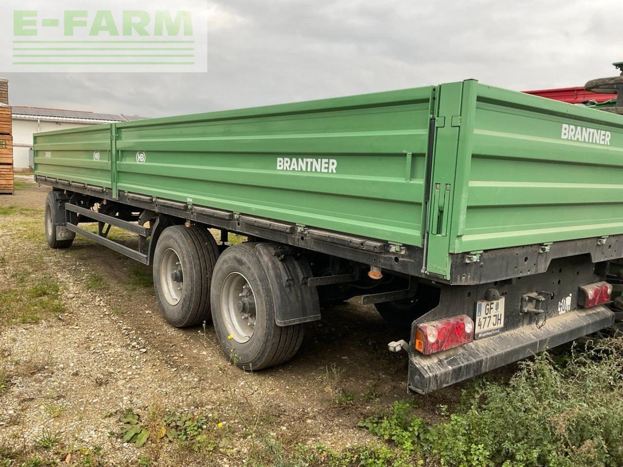 Brantner DPW 24000 Plattformwagen - Прицеп бортовой/ Платформа: фото 1 Brantner DPW 24000 Plattformwagen - Прицеп бортовой/ Платформа: фото 1
