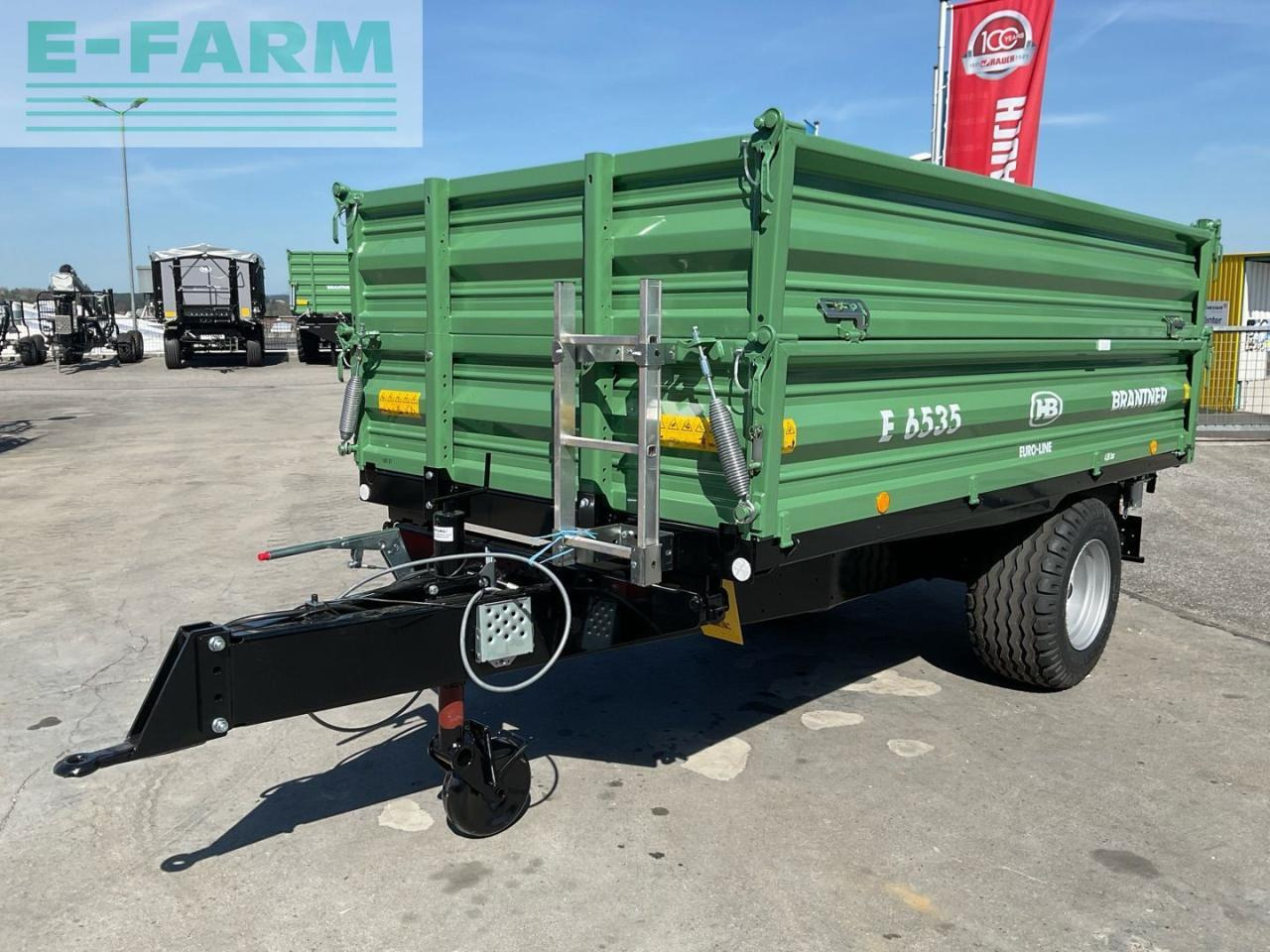 Brantner E 6535 - Сельскохозяйственный прицеп-самосвал: фото 1 Brantner E 6535 - Сельскохозяйственный прицеп-самосвал: фото 1