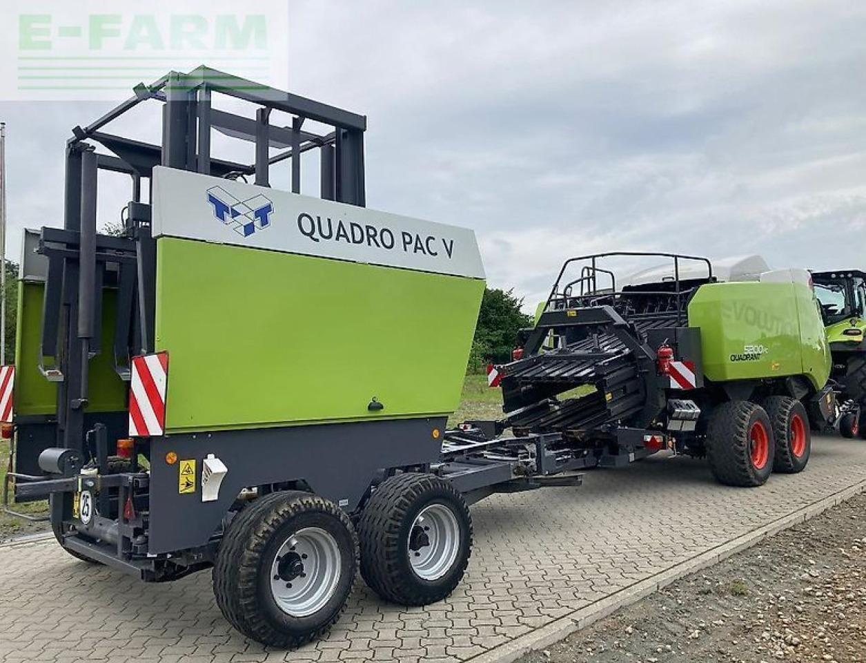 CLAAS 5200 evolution fc tandem inkl. quadro pack v - Пресс-подборщик тюковый: фото 2 CLAAS 5200 evolution fc tandem inkl. quadro pack v - Пресс-подборщик тюковый: фото 2